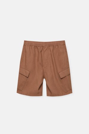 PULL&BEAR Мужские шорты карго Rustic 04690903