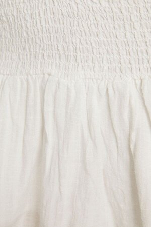 Юбка-мини-шорты со сборками 00803954