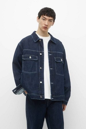 Мужская джинсовая куртка квадратного кроя Wrangler ATG 03715500