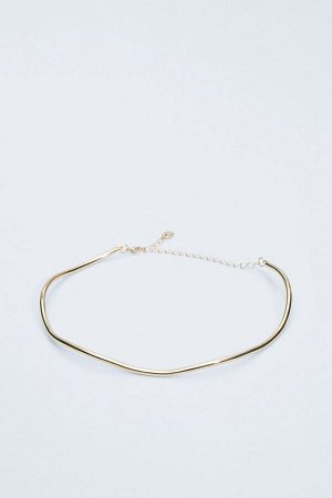 Ожерелье-цепочка с подвеской и асимметричное колье-чокер 03137304