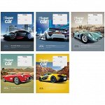Тетрадь 24л лин Спейс &quot;Авто.Top car&quot;, выборочный УФ-лак