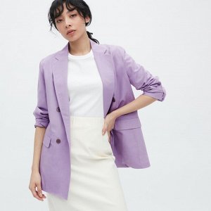 Женский пиджак, пурпурный