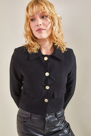 Женская льняная куртка из ткани Airobin 40601007