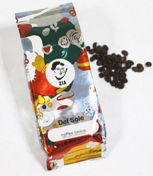 Кофе в зернах Zia dell sole 200гр.