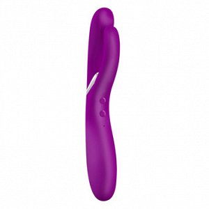 Ovo E6 Вибратор с дополнительным отростком, фиолетовый