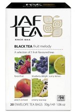 Чай JAF PC Fruit melody конв.пак.черный с аром.(5 видов).