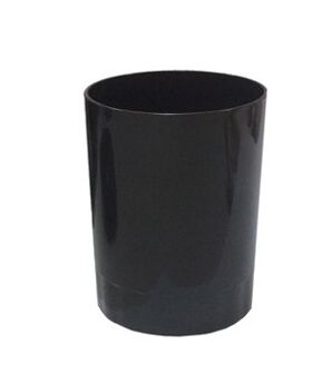 Стакан для ручек пластик черный Проф-Пресс СП-6348