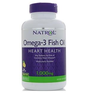 Natrol Рыбий жир Омега-3 1000 мг 150 мягких таблеток