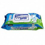 Кухонные влажные нетканые салфетки с пищевой содой (18 см х 20 см) 80 шт. / 20