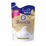 Сливочное жидкое мыло &quot;Bouncia&quot; для рук и тела с ароматом цветочного мыла 340 мл, мягкая упаковка / 21