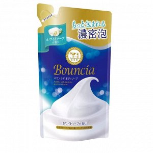Сливочное жидкое мыло "Bouncia" для рук и тела с нежным свежим ароматом 360 мл, мягкая упаковка / 21