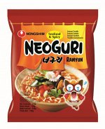 Лапша &quot;Neoguri Ramyun&quot; остр.со вкус.морепрод.м/у 120гр