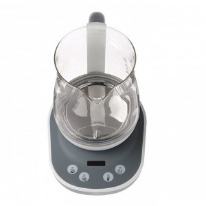 Чайник электрический TEFAL BJ551B10, стекло, 1.5 л, 1430 Вт, регулировка t°, белый