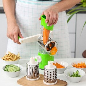 Овощерезка механическая Доляна Mandoline Slicer, цвет МИКС