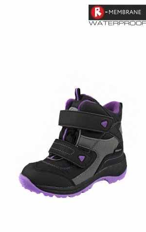 Ботинки для девочки Reike RDP18-041 Basic black-violet