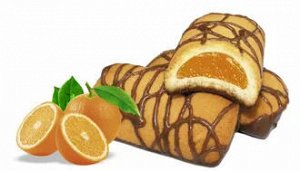 Фруктайна с начинкой со вкусом Апельсин (Флорентино)3кг ТВ