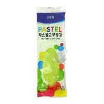 47001 Перчатки из натурального латекса «Pastel» салатовые размер S, 1 пара/ 100