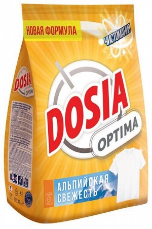 DOSIA OPTIMA стиральный порошок Альпийская свежесть 1,2кг