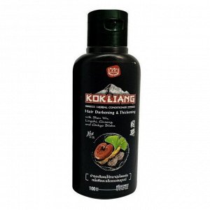 Kokliang Натуральный травяной шампунь для темных волос / Herbal Shampoo Hair Darkening &amp; Thickening, 100 мл