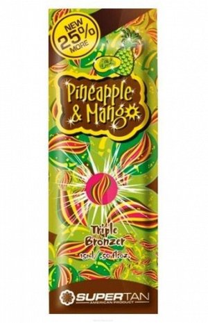 SuperTan Крем для солярия / Pineapple &amp; Mango, 15 мл