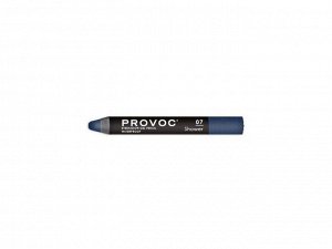 Provoc Тени-карандаш водостойкие, №07 / Eyeshadow Gel Pencil, сапфировый шиммер