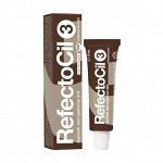 RefectoCil Краска для бровей и ресниц №3, коричневый, 15 мл