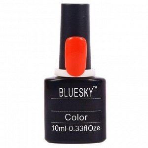 Bluesky Гель-лак для ногтей 206 SU, красно-алый, 10 мл
