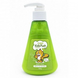 Hanil Зубная паста для детей со вкусом яблока и мяты / Meichi Kids Push Apple Mint, 180 г