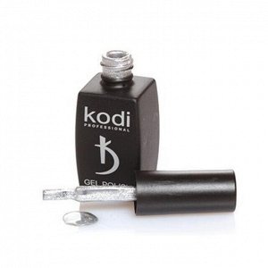 Kodi Гель-лак Серебряный, с перламутром, плотный, 8 мл