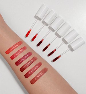 Тинт для губ с гиалуроновым комплексом LUXVISAGE LIP TINT AQUA GEL hyaluron complex тон 05 Wine red 3.4г