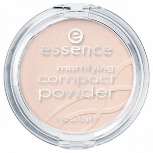 Эссенс, Пудра компактная Mattifying compact powder 73850 светлый беж т.10, Essence EXPS