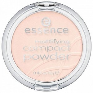 Эссенс, Пудра д/лица компактная Mattifying compact powder 77320 пастельно-бежевый т.11, Essence