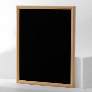 Подставка под серьги «Рамка» 43,5x53,5x2,5 см, цвет чёрный