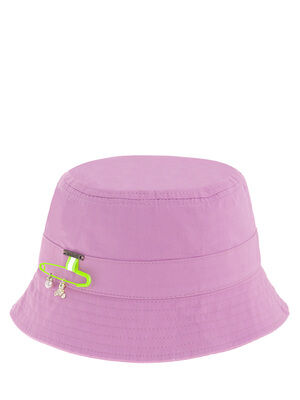 Шляпа для девочки Тростинка, размер 50-52,сиреневый