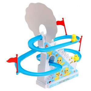 Развивающая игрушка «Уточки на лесенке», световые и звуковые эффекты, 6 уток в комплекте