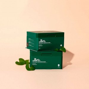 Vt Cosmetics Cica Daily Soothing Mask Набор успокаивающих масок с центеллой