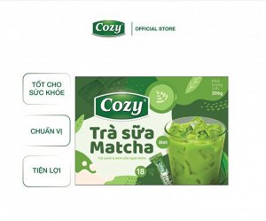 Чай матча 3 в 1 Cozy 10 стиков