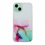Чехол силиконовый прозрачный с рисунком Samsung Galaxy