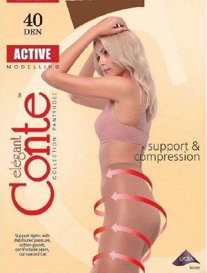 CON-Active 40/2 Колготки CONTE утяжка