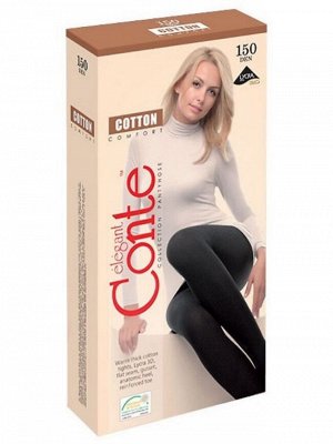 CON-Cotton 150/3 Колготки CONTE хлопок