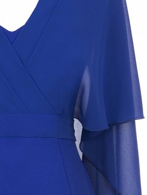 Платье 100%Polyester Inside:96%Polyester-4%Elastane / синий, зеленый, желтый, фуксия, коралловый