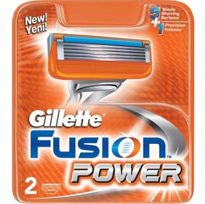 Gillette сменные кассеты Fusion Power, 2шт