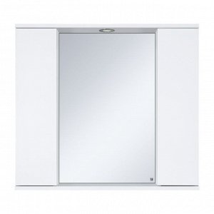 Зеркало-шкаф "Лира 80" белый, 80 х 15,5 х 72 см
