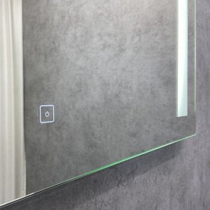 Зеркало Comforty «Жасмин-85», 850х650 мм, LED-подсветка, бесконтактный сенсор