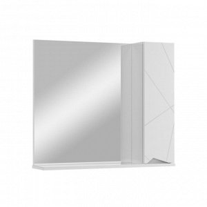 Шкаф-зеркало подвесной SanStar "Каскад 60" белый