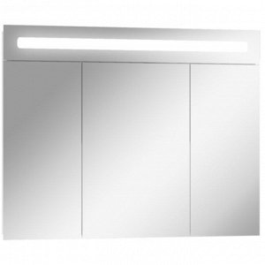 Шкаф-зеркало Аврора 90 с подсветкой LED Домино