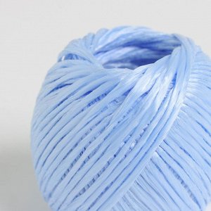 Шпагат полипропиленовый, d= 1,5 мм, длина 60 м, 40 кгс, цвет синий