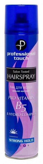 Professional Touch Лак для волос Pro vitamin B5 &amp; Hydro Complex 265мл