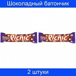 Шоколадный Батончик PICNIC 2*38г