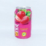 Напиток фруктовый негазированный Клубника 330мл Вьетнам (Vinut SRAWBERRY juce drink)